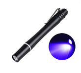 Lanterna uv led agatatoare metalica aluminiu ip54 lungime 12.7cm